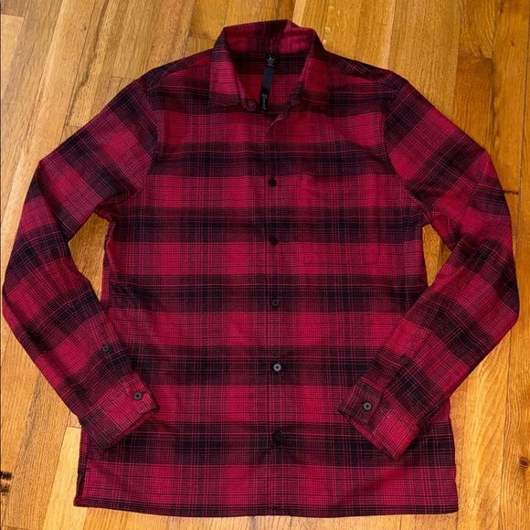 Lululemon Masons Peak Flannel Size Large - Picture 2 of 6
